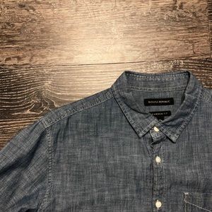 Banana republic Selvedge style Camden fit Shirt
